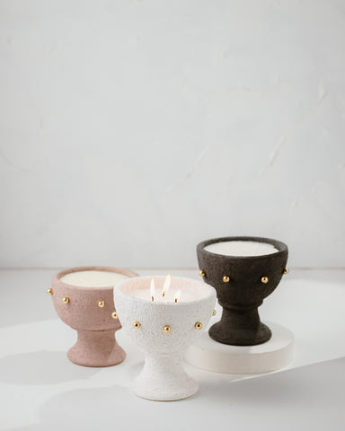 Terra Brass Candle