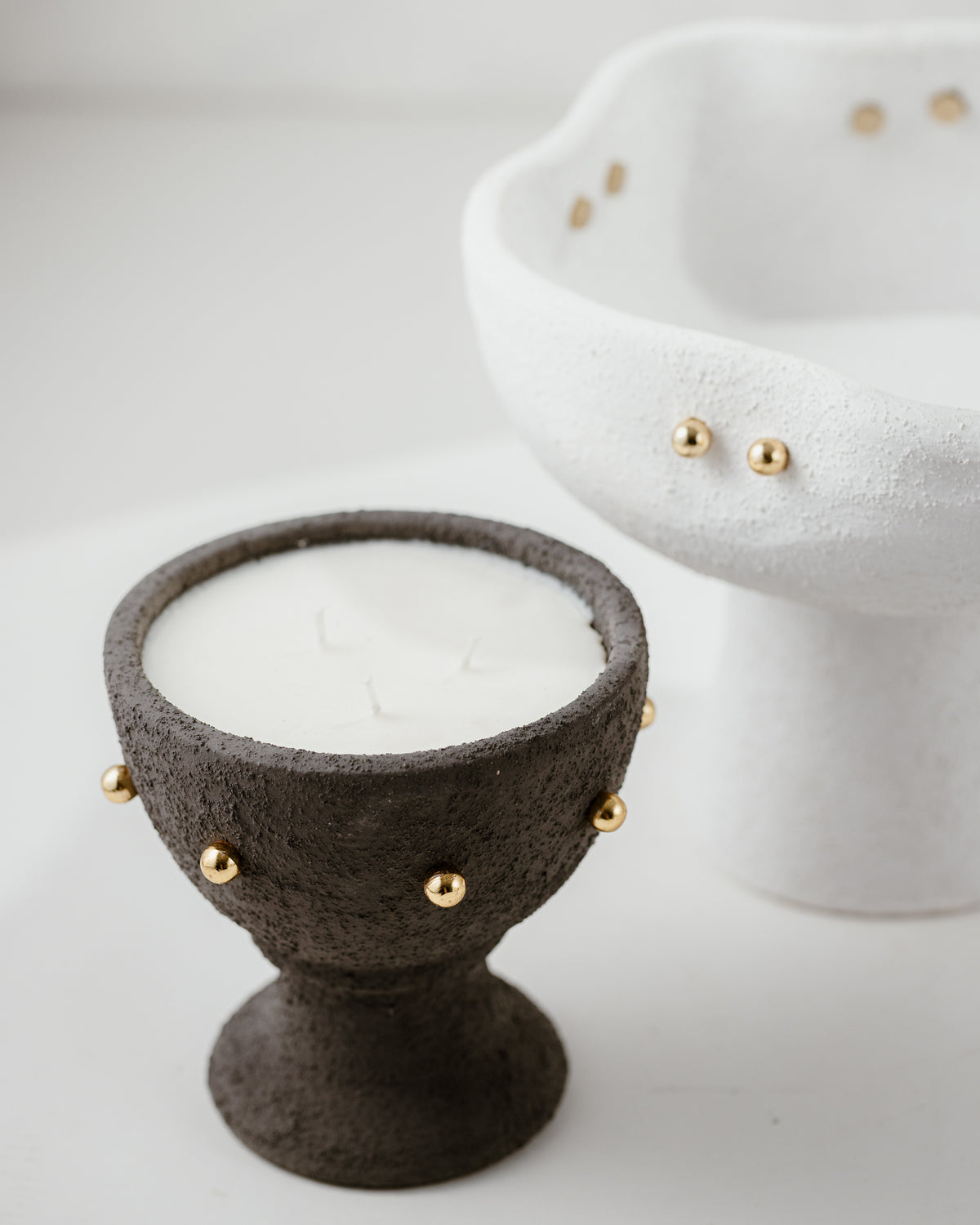 Terra Brass Candle