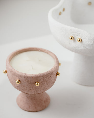 Terra Brass Candle
