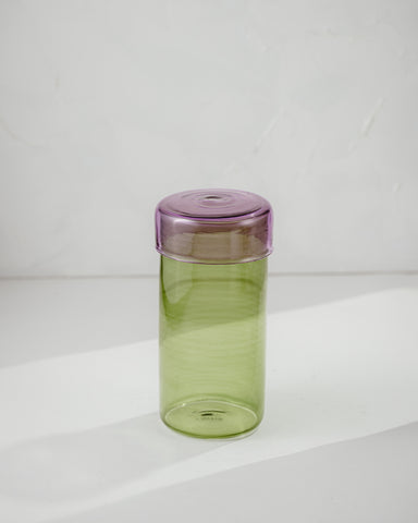 Hue Glass Jars