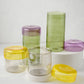 Hue Glass Jars