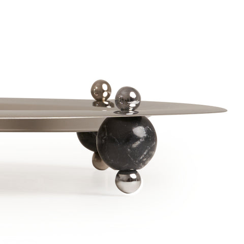 Silver Stone Rectangle