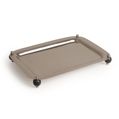 Silver Stone Rectangle