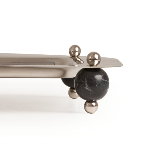 Silver Stone Rectangle