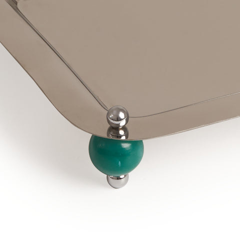 Silver Stone Rectangle