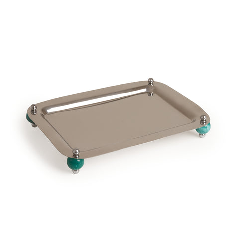 Silver Stone Rectangle