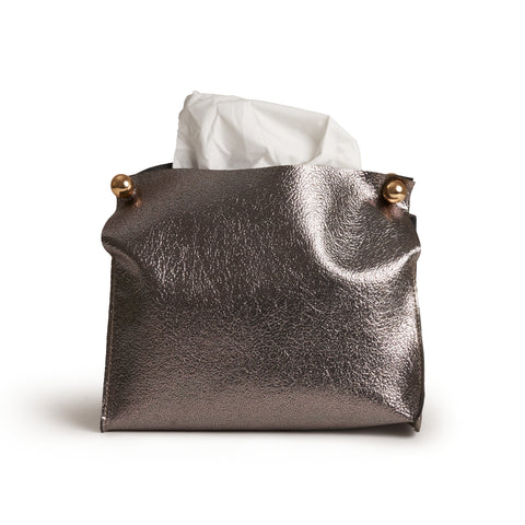 Leather Tissue Holder
