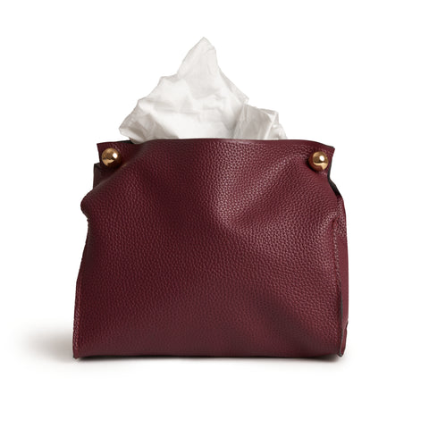 Leather Tissue Holder