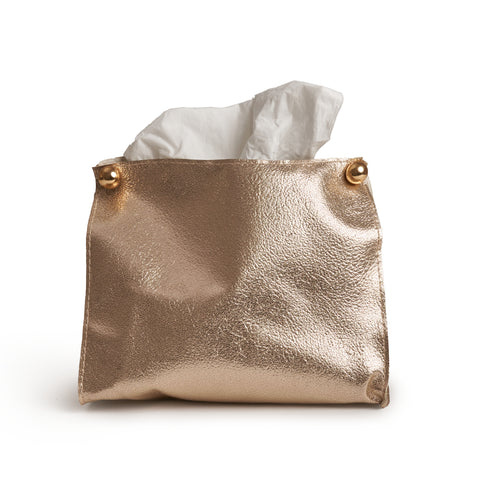Leather Tissue Holder
