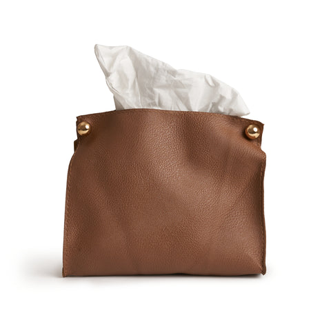 Leather Tissue Holder