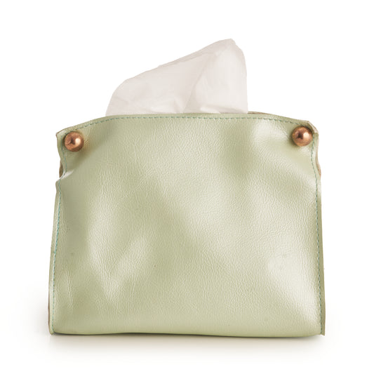 Leather Tissue Holder