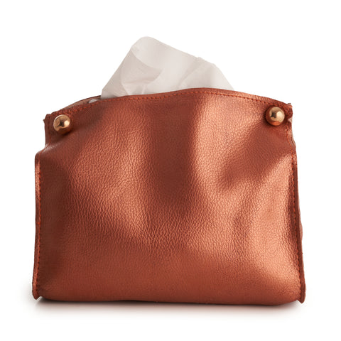 Leather Tissue Holder