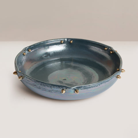 Terra Brass Squared Plate