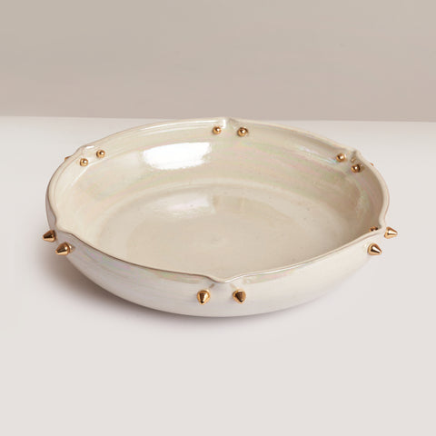 Terra Brass Squared Plate