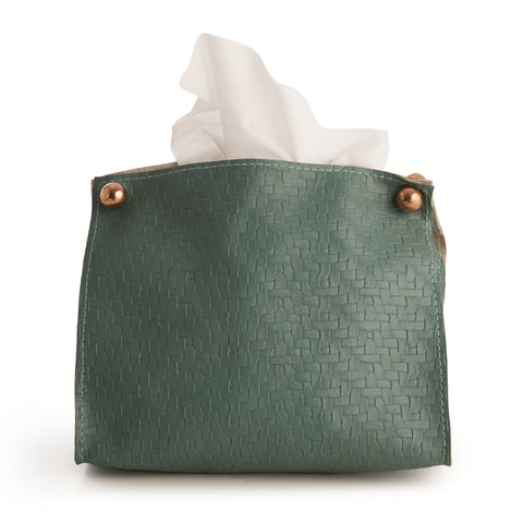 Leather Tissue Holder