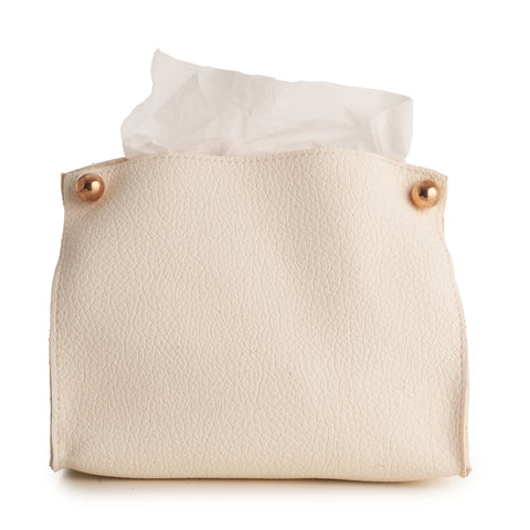 Leather Tissue Holder