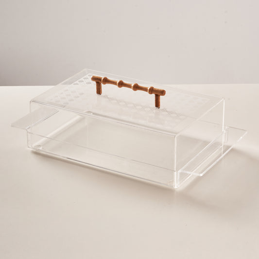 Bambuā Covered Serve Tray